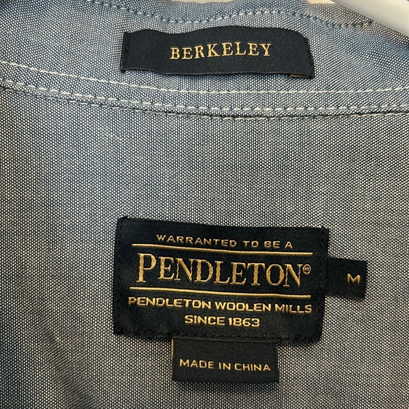 Men’s Pendleton Berkeley Button-Down Shirt - Picture 5 of 6